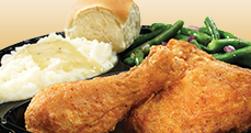 Culver's Fresh Fried Chicken Dinner