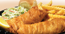 Culver's North Atlantic Cod Filet Dinner