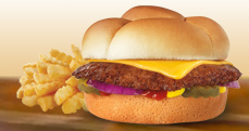 Culver's Cheddar ButterBurger Single