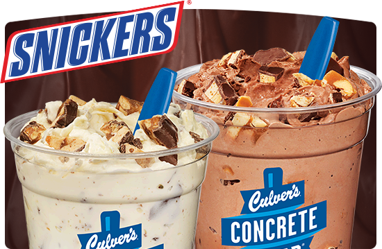 Culver's Snickers Concrete Mixer