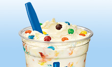 Vanilla Concrete Mixer® with M&M®